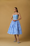 lungo con rose 261NS122 CELESTE No Secrets 