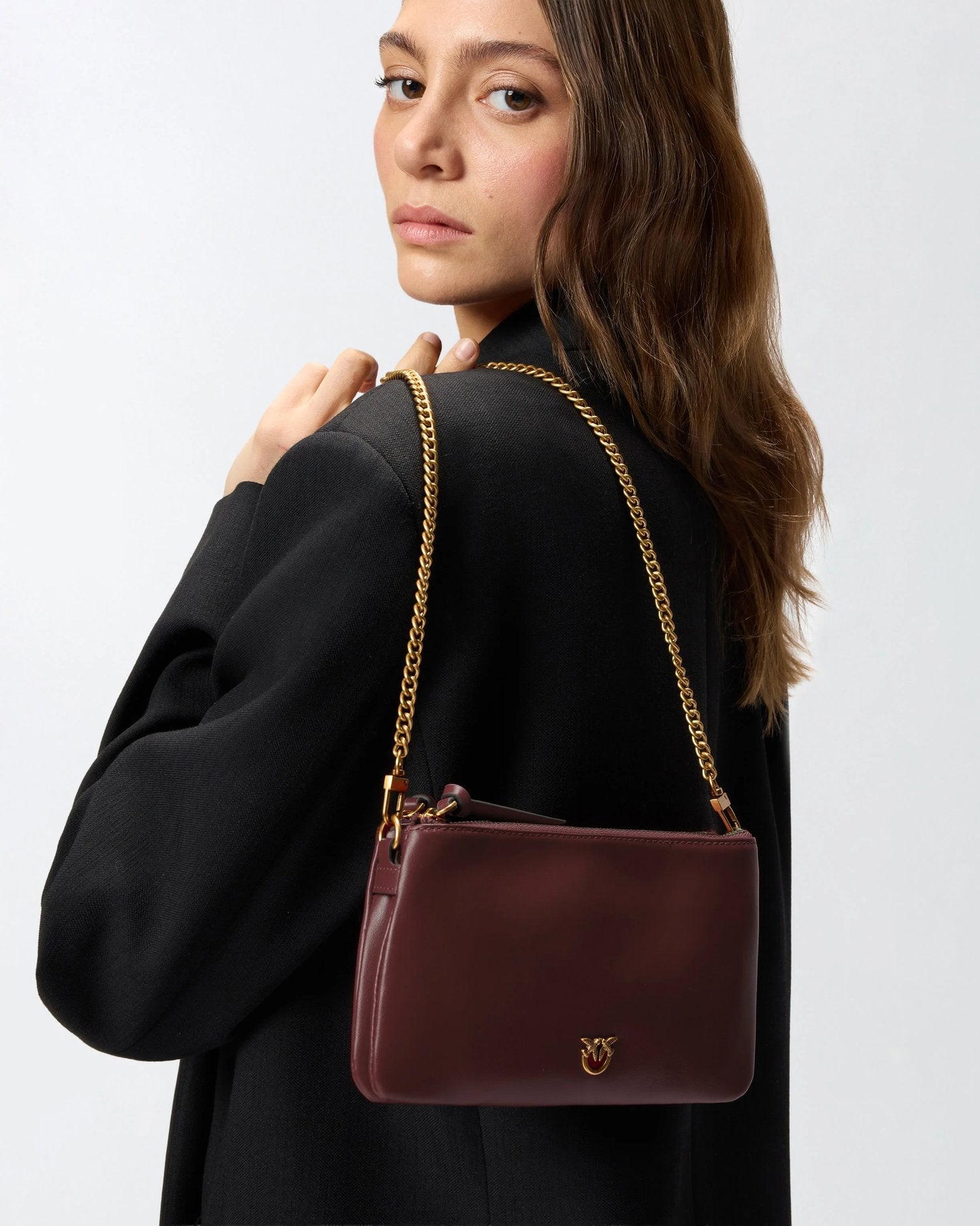 mini double 105359-A0QO MINI DOUBLE R49Q Pinko 