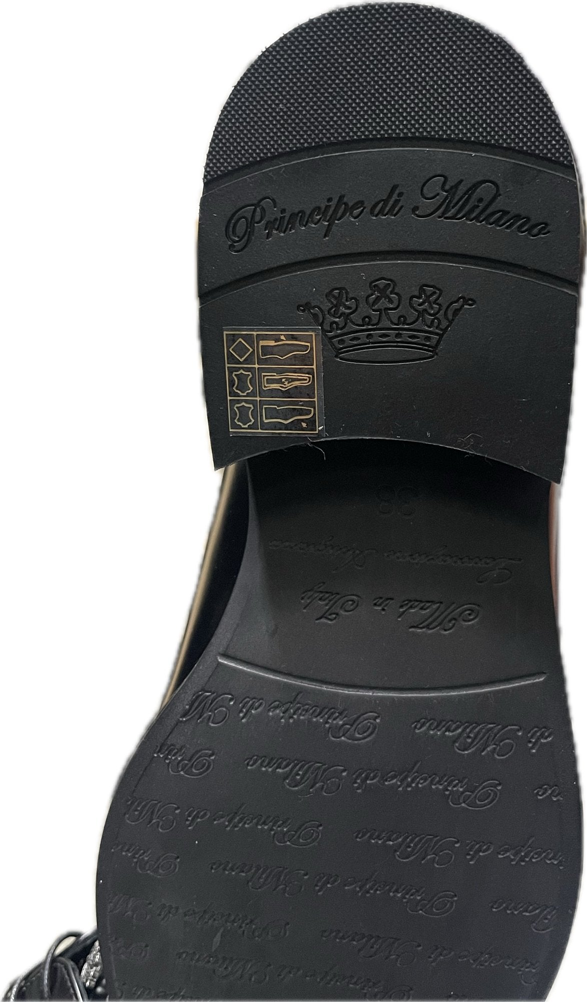  1960 SPAZZOLATO NERO Principe di Milano 