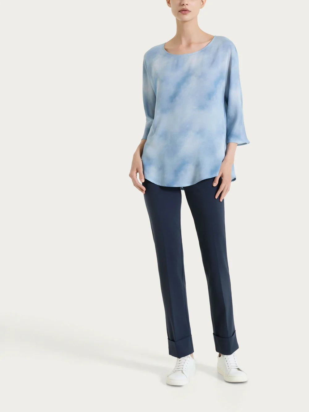 Blusa manica kimono 3/4 DS84SX C12F Ragno 
