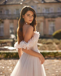 ABITO SPOSA DREAMS - ROSA CLARA' DREAMS VABIL 1R102TUL000 ROSA PALO Rosa Clarà Dreams 