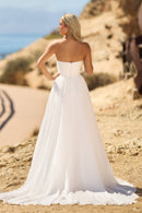 con maniche staccabili 26218 IVORY TRES CHIC 