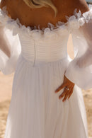 con maniche staccabili 26218 IVORY TRES CHIC 