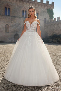 con spilla fiore 26801 IV/NUDE TRES CHIC 