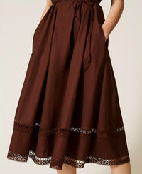 vestito con cintura 261TT2250 12110 Twinset 