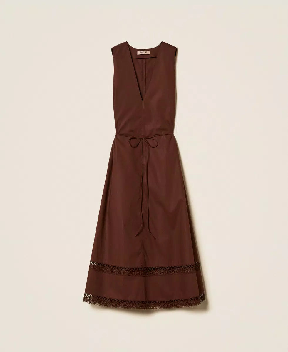 vestito con cintura 261TT2250 12110 Twinset 