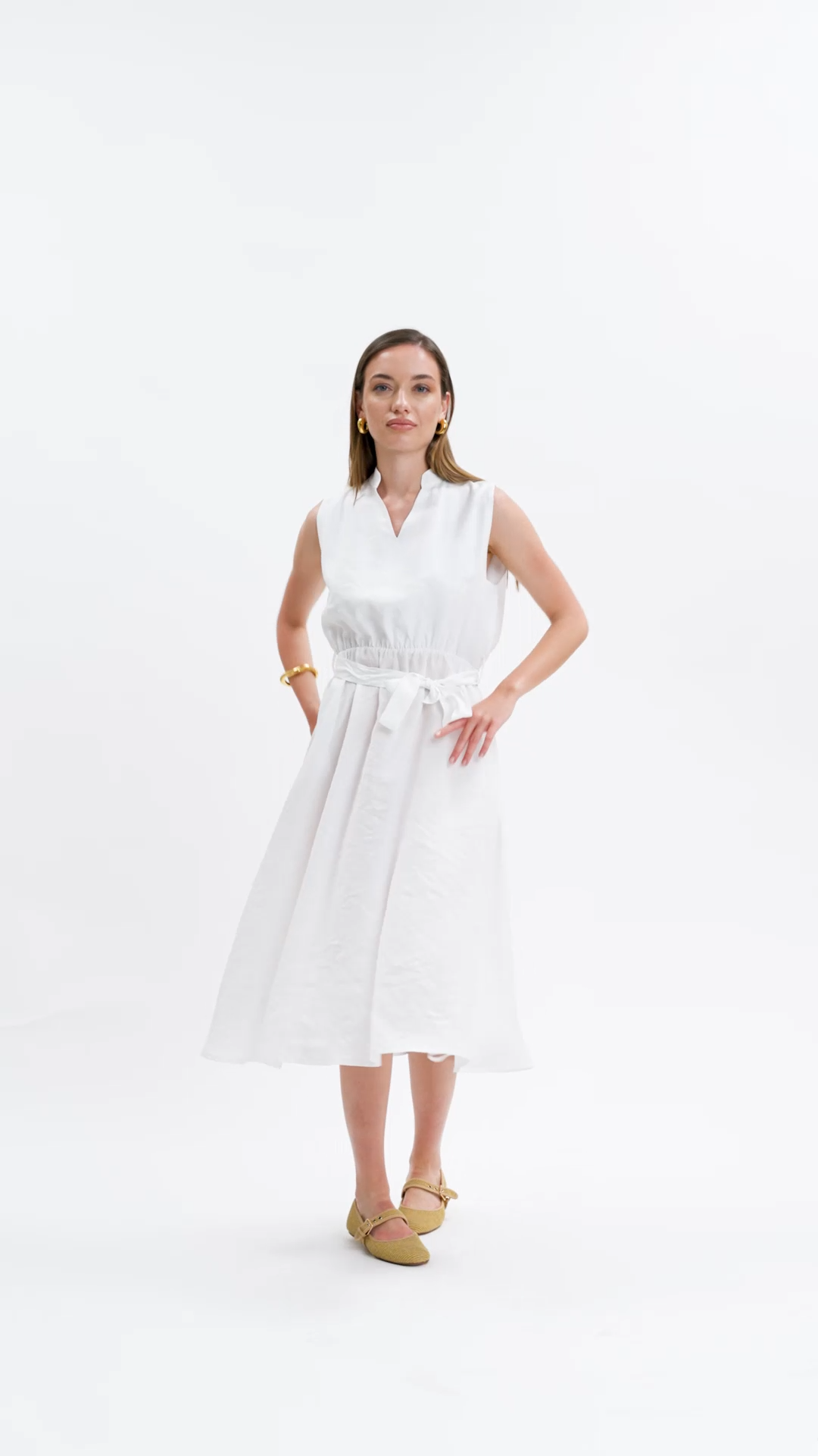 Vestito White Wise