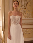 con giacchino CLAVEL/A 503420100 OFFWHITE Alberto Palatchi 