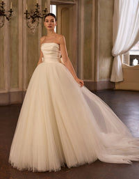 con cintura con fiocco LIRIO/A 549177100 OFFWHITE Alberto Palatchi 