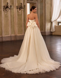 con cintura con fiocco LIRIO/A 549177100 OFFWHITE Alberto Palatchi 