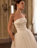con cintura con fiocco LIRIO/A 549177100 OFFWHITE Alberto Palatchi 