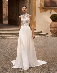 con giacchino OWANA/A 503102100 OFFWHITE Alberto Palatchi 