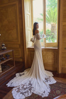 con maniche staccabili POSIA SETA Capri Bridal 
