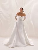 con sopragonna e maniche staccabili ARADITE/HQ1 PR127 665 Pronovias 