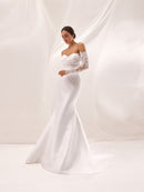 con sopragonna e maniche staccabili ARADITE/HQ1 PR127 665 Pronovias 