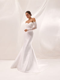 con sopragonna e maniche staccabili ARADITE/HQ1 PR127 665 Pronovias 