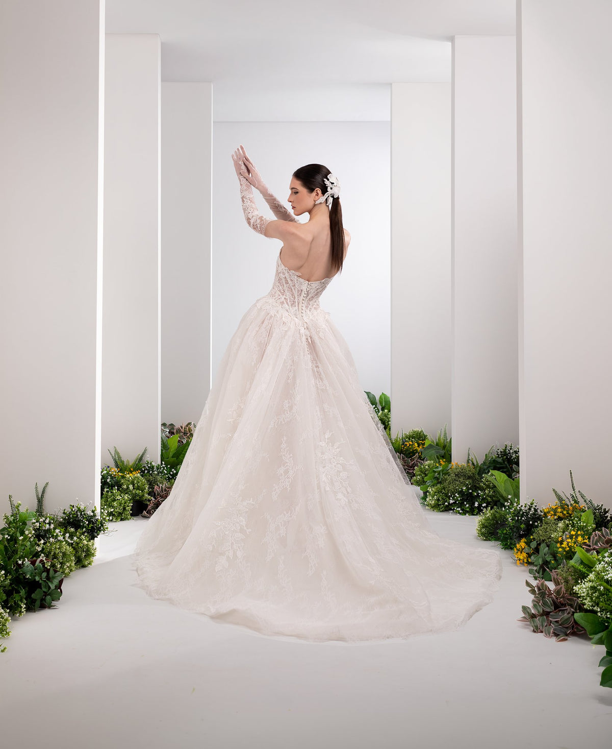 + fodera 2pz V1486/V03 SETA Valentini Spose 