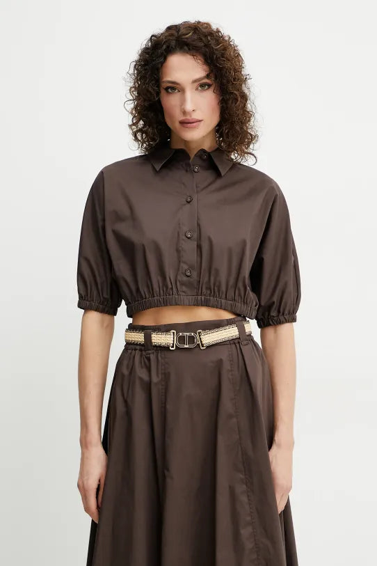 BLUSA CROPPED - TWIN SET