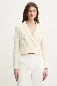 BLAZER DOPPIO PETTO CORTO - TWIN SET