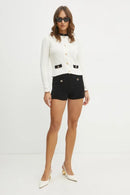 GIACCHINA IN MAGLIA MISTO COTONE - TWIN SET