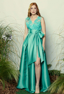 VESTITO LUNGO C/STOLA - NYMPHAEA