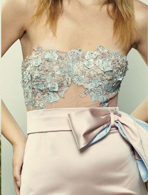 VESTITO C/STOLA - NYMPHAEA