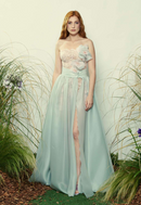 TOP C/SHORT+GONNA+STOLA - NYMPHAEA
