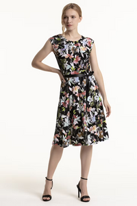 VESTITO C/CINTURA - T-BLUE