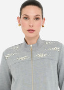 FELPA C/ZIP (comp c/TF5155) - LIU JO