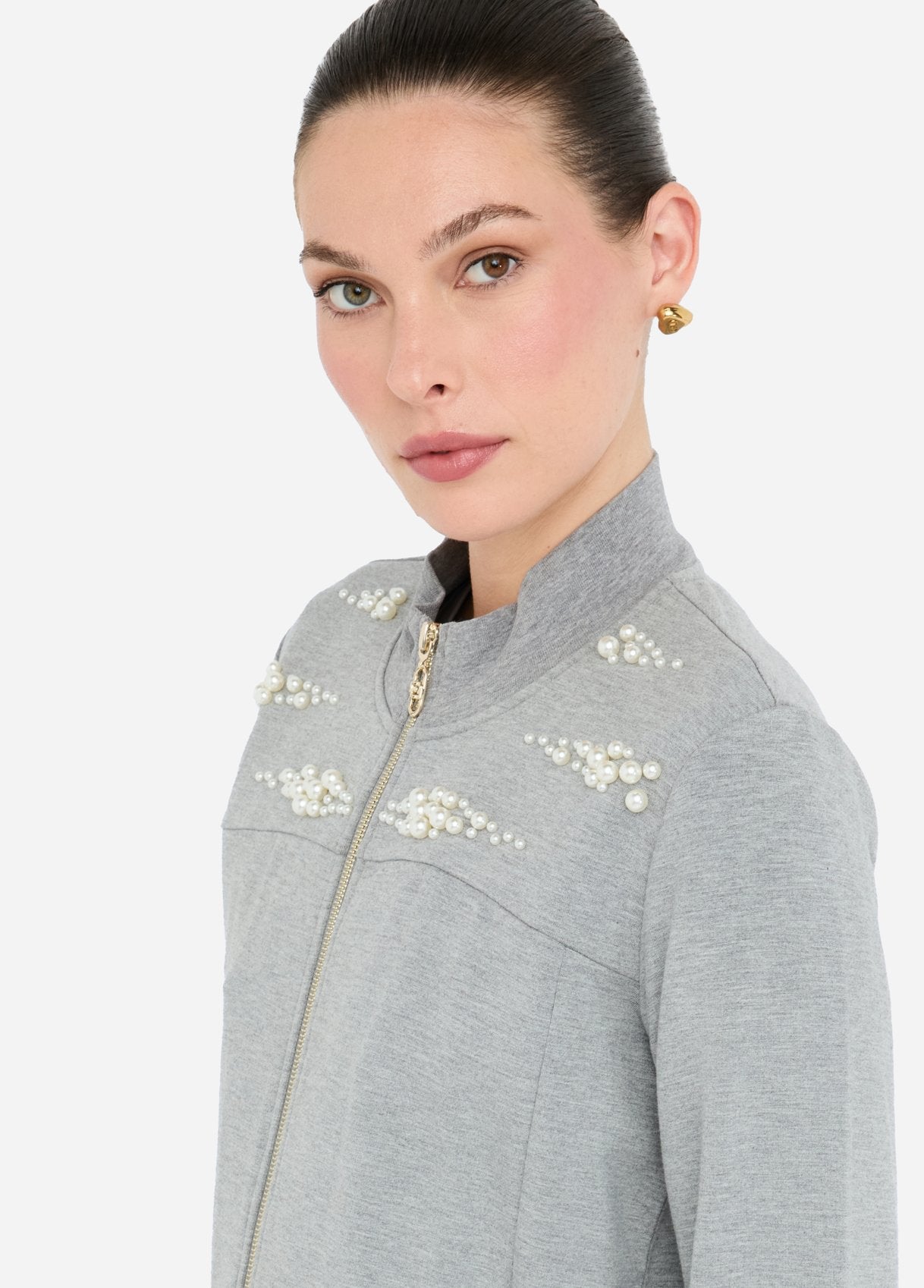 FELPA C/ZIP (comp c/TF5155) - LIU JO