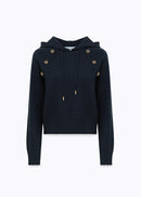 FELPA - BLU GIRL BLUMARINE RF5256MA41R 22901 Blu Girl 