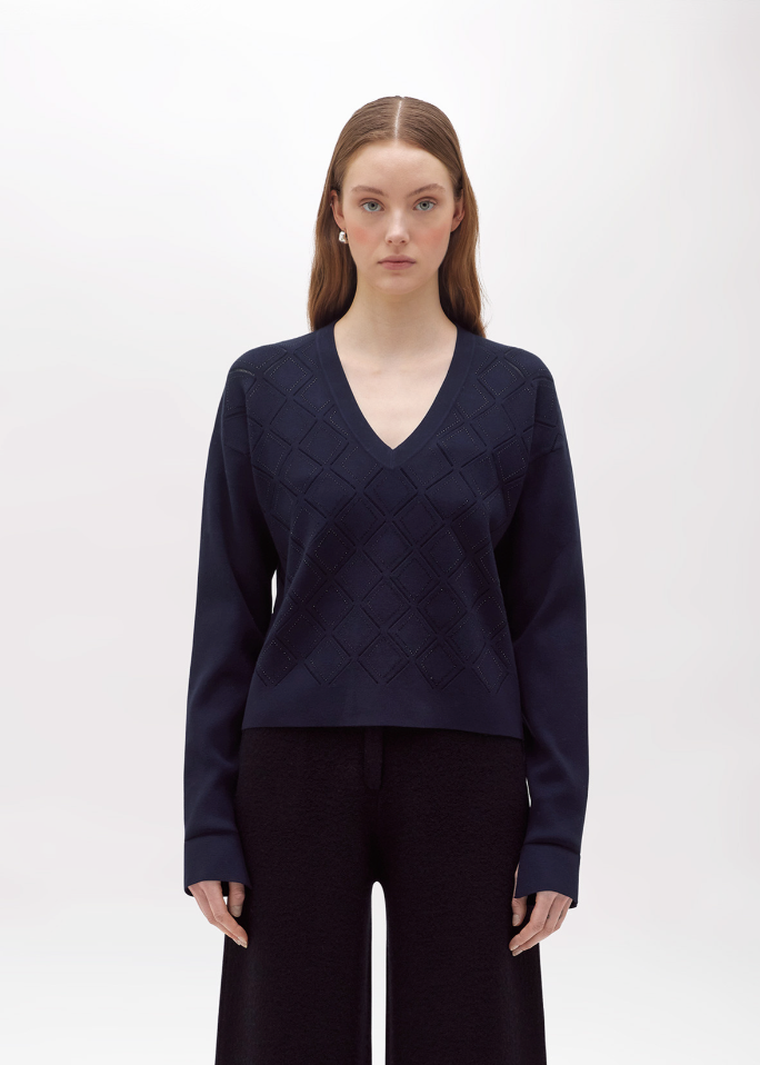 MAGLIA - BLU GIRL BLUMARINE RF5147MS99E 22901 Blu Girl 
