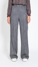 PANTALONE - EDAS DELFINO DENIM NERO EDAS 