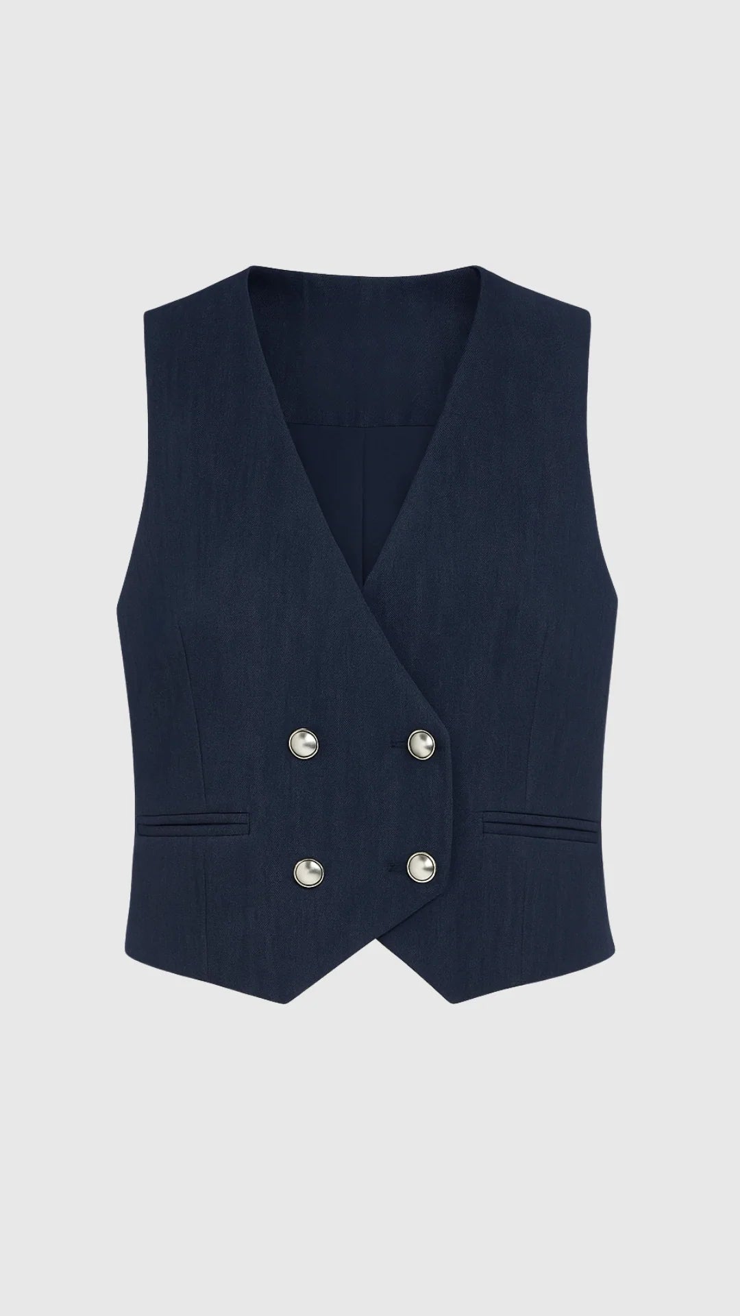 GILET - EDAS DESIO DENIM NERO EDAS 