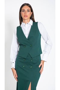 gilet (c/parten+pinol) POLLINE CAMMELLO Edas Daily 