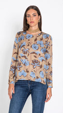 BLUSA  - EDAS DAILY SEGGIANO FIORI BORD Edas Daily 