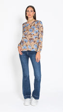 BLUSA  - EDAS DAILY SEGGIANO FIORI BORD Edas Daily 