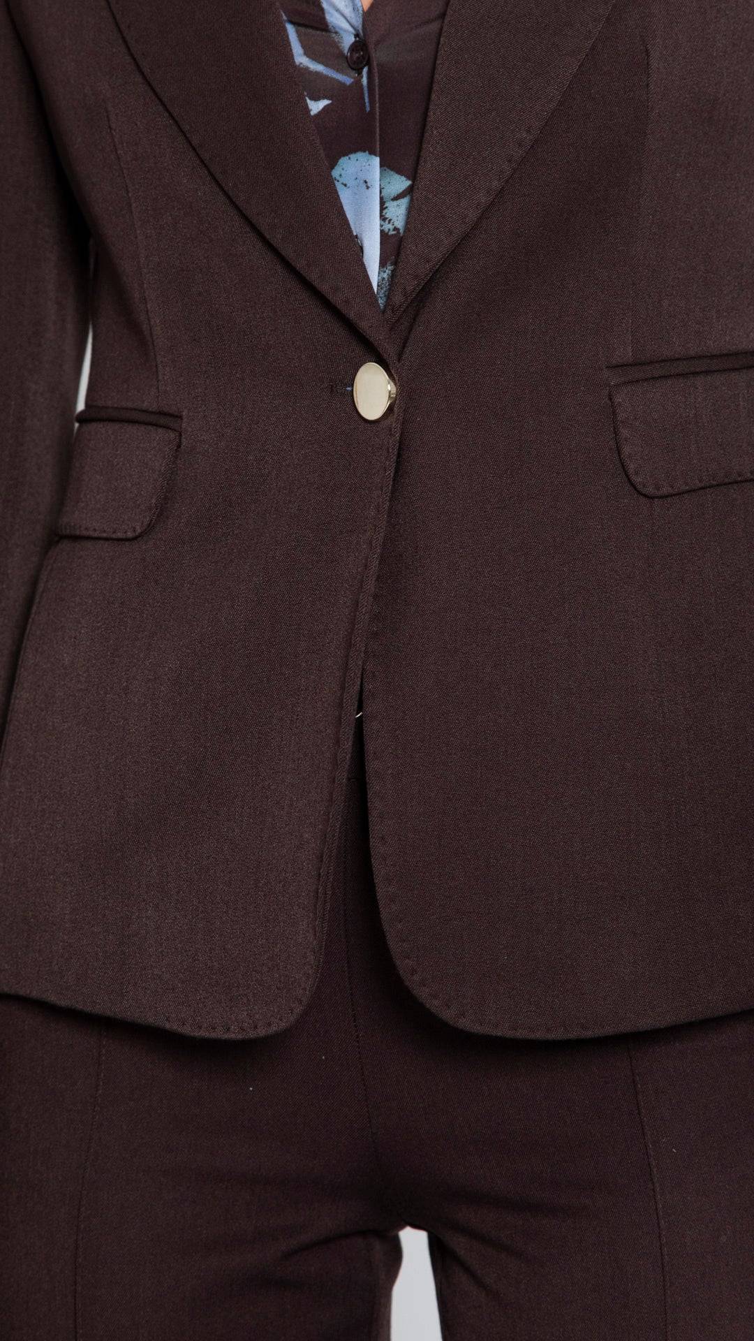 giacca corta FECOLA NERO Edas Luxury 
