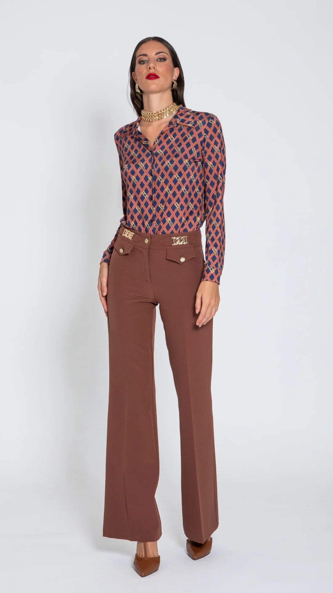 PANTALONE - EDAS LUXURY TISANA BURRO Edas Luxury 