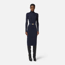 VESTITO IN MAGLIA - ELISABETTA FRANCHI AM07B56 110 Elisabetta Franchi 