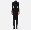 VESTITO IN MAGLIA - ELISABETTA FRANCHI AM07B56 110 Elisabetta Franchi 