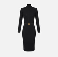 VESTITO IN MAGLIA - ELISABETTA FRANCHI AM07B56 EA8 Elisabetta Franchi 