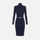 VESTITO IN MAGLIA - ELISABETTA FRANCHI AM07B56 EA8 Elisabetta Franchi 
