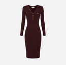 VESTITO IN MAGLIA - ELISABETTA FRANCHI AM10B56 EA4 Elisabetta Franchi 