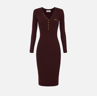 VESTITO IN MAGLIA - ELISABETTA FRANCHI AM10B56 EA4 Elisabetta Franchi 