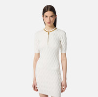 VESTITO IN MAGLIA+CATENA - ELISABETTA FRANCHI AM20B56 110 Elisabetta Franchi 