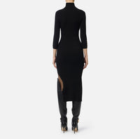 VESTITO IN MAGLIA - ELISABETTA FRANCHI AM23B56 110 Elisabetta Franchi 