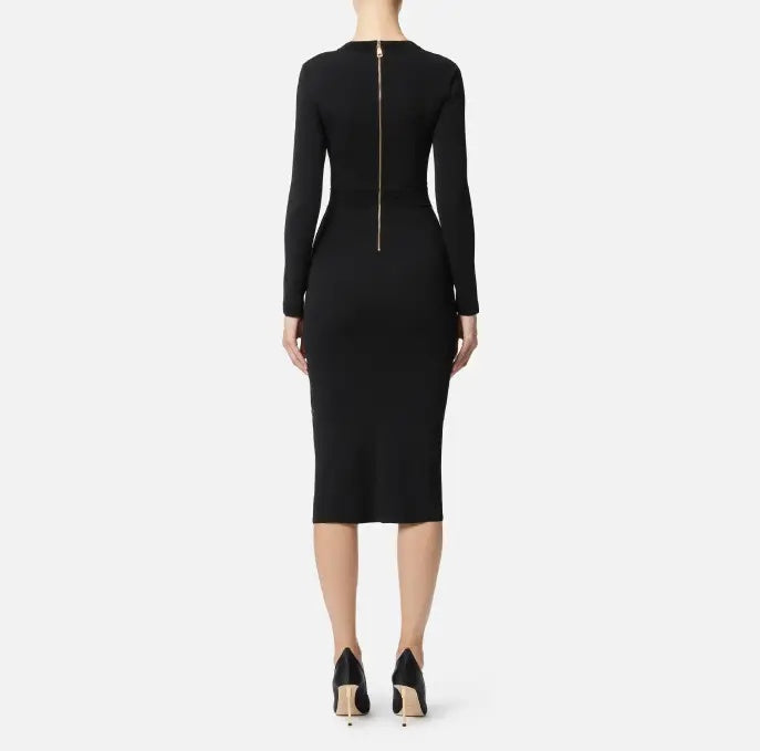 VESTITO IN MAGLIA - ELISABETTA FRANCHI AM28S57 110 Elisabetta Franchi 