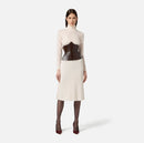VESTITO IN MAGLIA - ELISABETTA FRANCHI AM30S57 110 Elisabetta Franchi 