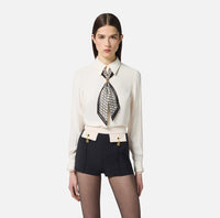 CAMICIA + CRAVATTINO - ELISABETTA FRANCHI CA09356 DZ9 Elisabetta Franchi 